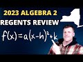 Algebra 2 Regents Review Insights