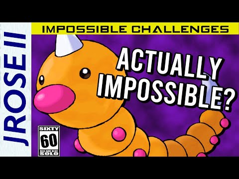 Can you beat Pokemon Red/Blue with Just a Weedle?