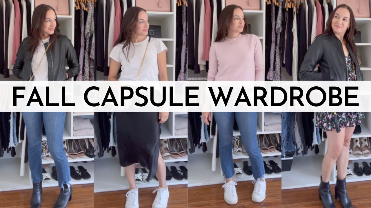 13 Piece Fall Capsule Wardrobe | 17 Autumn Outfits