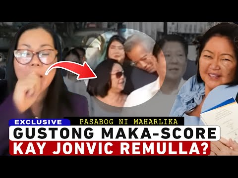 Liza Araneta Marcos Gusto Daw Maka Score Kay jonvic Remulla Ayon Kay Maharlika