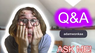 Q&A #2 - BUDU IMITOVAT STAY12?!SVUJ VLASTNÍ MERCH?! | Adam Wonka