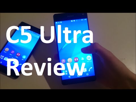 (ENGLISH) Sony Xperia C5 Ultra Review (Dual, Black)