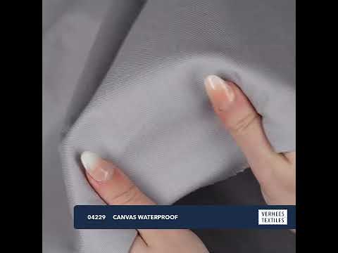 CANVAS WATERPROOF GREY (youtube video preview)