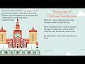 Cultural Landscapes and Architecture Concepts