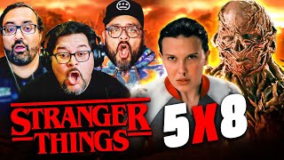 STRANGER THINGS 5 EPISODE 8 REACTION! Series Finale | Netflix