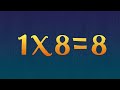 Multiplication and Counting in Eights