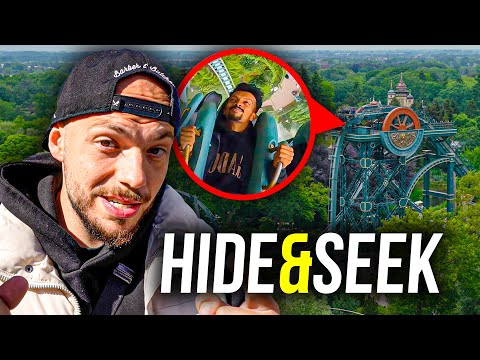 VERSTECKEN CHALLENGE im GRÖßTEN FREIZEITPARK HOLLANDS!