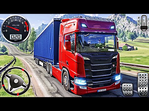 American Cargo Truck Driving Game 3D - City Trailer Truck Driver Sim | Android Gameplay