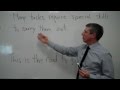 Understanding Infinitive Phrases and Agents