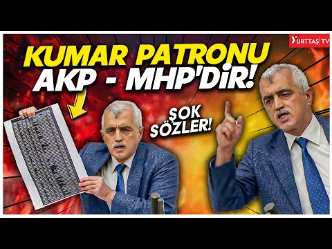 Ömer Faruk Gergerlioğlu AKP'yi Kumar Patronu Olmakla Suçlayınca Meclis Çok Fena Karıştı!