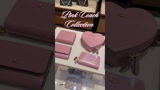 The new pink collection at Coach is perfect for Valentine’s Day 💗 #coachbags #valentinesdaygift