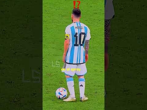 ¡Messi siempre engaña a los árbitros! 🤔