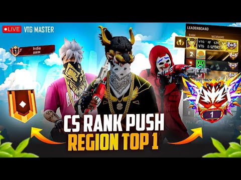🔴Free Fire Live In Tamil | GrandMaster Rank Pushing To Top 1 #fftamil #freefirelive