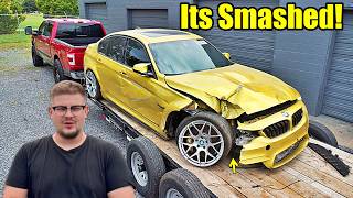 Rebuilding A WRECKED BMW M3 We Also Bought A new Frame Machine!