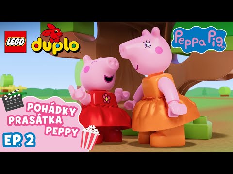 Hra na schovávanou v zahradě 🙈🌳🌻| Pohádky prasátka Peppy | LEGO DUPLO