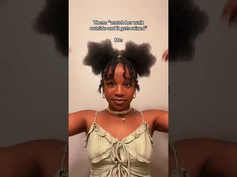 It never hurt 😅 #artist #talent #naturalhairstyles #cutehairstyle #blackgirlmagic