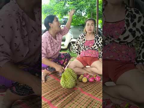 ทุเรียนลูกใหญ่น่ากินมากเลย #funny #ekmotahathighumechala #comedy