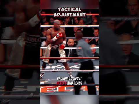 Manny Pacquiao reads the moment against Floyd Mayweather Jr.