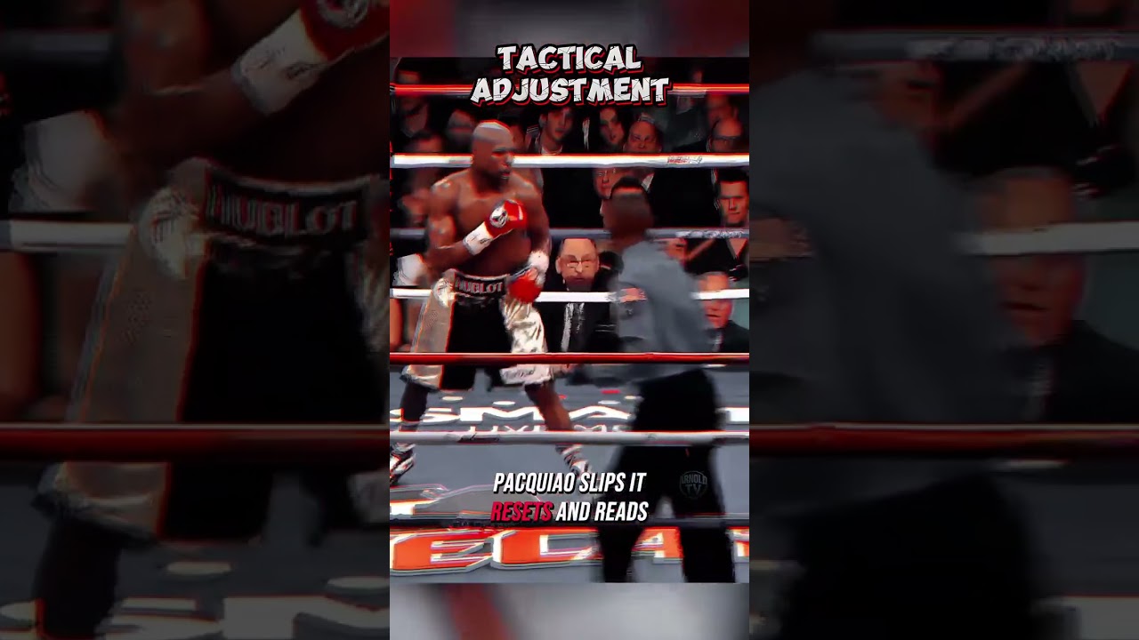 Manny Pacquiao reads the moment against Floyd Mayweather Jr.