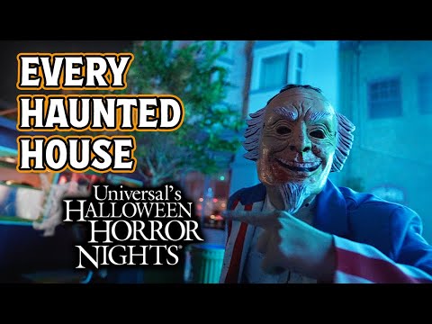 Every Haunted House at Halloween Horror Nights 2024 at Universal Studios Orlando Florida