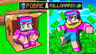 Pasé de POBRE a MILLONARIO en Minecraft!
