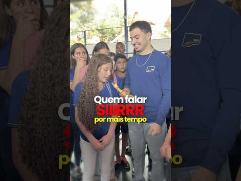QUEM FALAR MAIS “SIIIIR” DA ESCOLA INTEIRA GANHA 💰