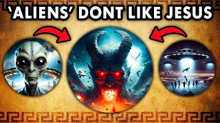 UFO Researcher EXPOSES Aliens FLEE From The Name of JESUS & Are DEMONIC