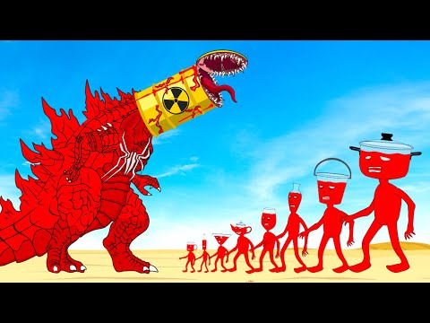 Rescue Team MONSTER RADIATION From SHIN GODZILLA RADIATION : Returning From The Dead SECRET- FUNNY