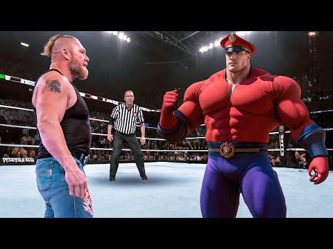 🔥Full Match | Brock Lesnar vs Master Bison - WWE 2K24 | WWE2K Nov 12, 2024