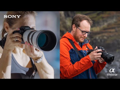 Webinar: Shooting with the Sony Alpha 1 II