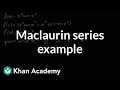 Maclaurin Series and Function Analysis