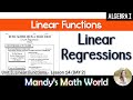 Linear Regression Techniques with DESMOS