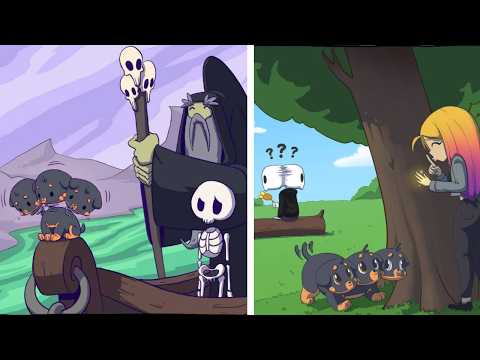 How the Greek gods deal with daily problems by Goofygodscomics