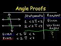 Exploring Two Column Proofs in Geometry