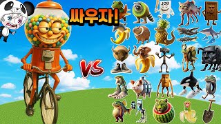 취클레테이라 바이시클레테이라 vs 이탈리안 브레인롯 모든 신규 캐릭터 대결!! 과연 몇 승을 할수 있을까?? 애니메이션 상황극 [꿈토이 꿀잼 리액션]