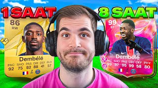 8 SAATTE TAKİPÇİMİN FIFA HESABINI GELİŞTİRMEK!