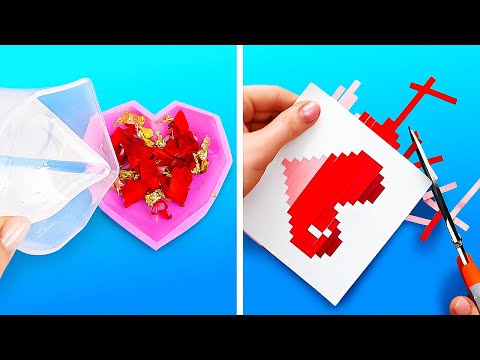 DIY-Valentinstagsbasteleien zur Erstellung süßer Geschenke und Karten