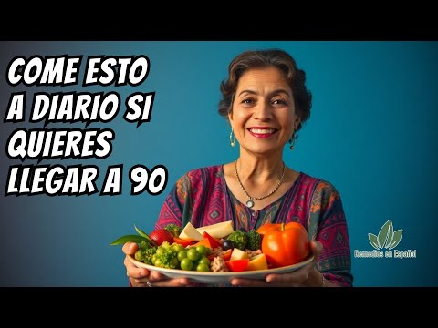 🟥 5 Alimentos que Debes Comer a DIARIO para Pasar de 90 Años