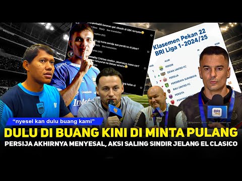NYESEL KAN SEKARANG❗️Blunder Terparah Persija~Para mantan ingin balas dendam demi Persib