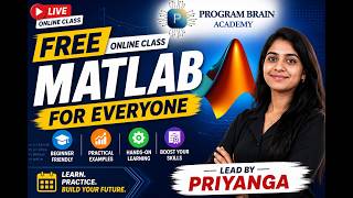 Free Online Class | MATLAB for Everyone #programbrain #onlineclass #MATLAB