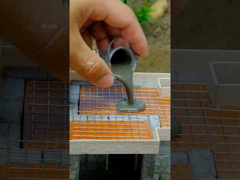 Watch Me Build a 2-Story Mini House – You’ll Love the Result! #vfuho #house #shorts