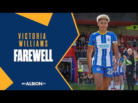 Williams: Albion The Best Years Of My Career