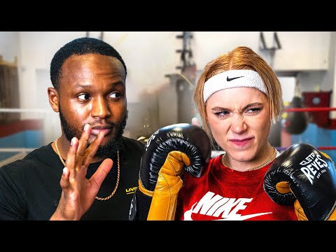 TRAINING ELLE BROOKE FOR NEXT MISFITS BOXING FIGHT!
