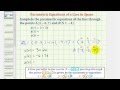 Parametric Equations and Direction Vectors