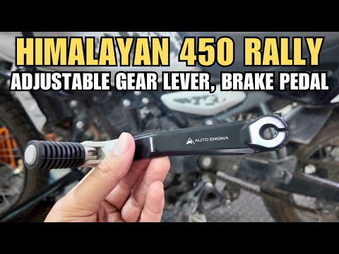 Auto Engina Adjustable Brake Pedal, Gear Shifter For Himalayan 450: Worth Rs 18,000?