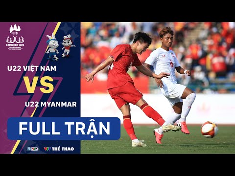 FULL TRẬN | U22 VIỆT NAM vs U22 MYANMAR | Tranh HCĐ bóng đá nam | Men's Football SEA Games 32