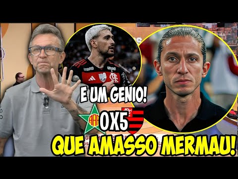 CRAQUE NETO SE RENDEU AO FLAMENGO DE FILIPE LUIS "É UM GENIO, VAI GANHAR TUDO ESSE ANO" 5X0 PRO FLA