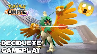 Pokemon Unite Decidueye gameplay 😱 || Pokemon Unite