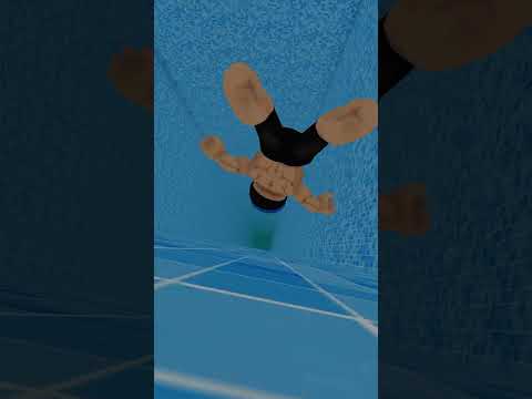 WAS IST AM BODEN DIESES POOLS?  #shorts #roblox #challenge