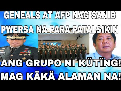 GENEALS AT AFP NAG SANIB PWERSA NA PARA PATALSIKIN ANG GRUPO NI KÜTÏNG! MAG KÄKÄ ALAMAN NA!